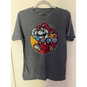 Super Mario Graphic T-Shirt – Classic Retro Style - Mens S